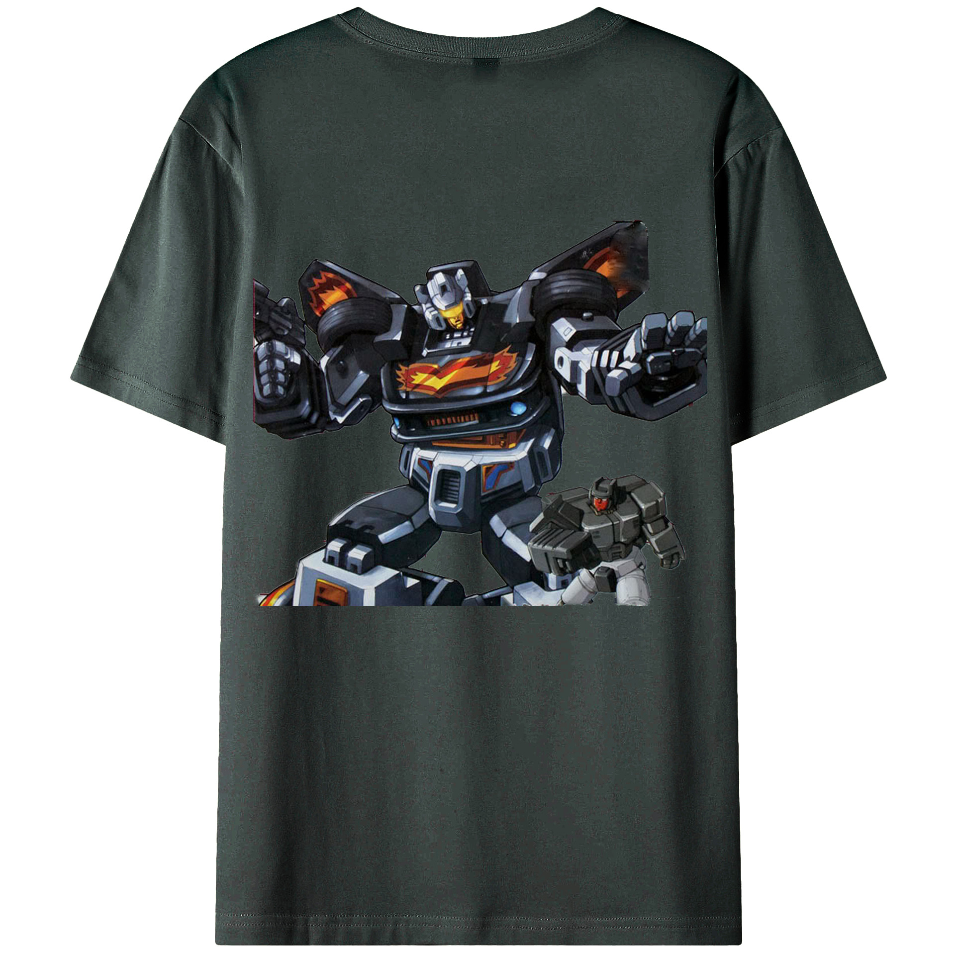 （画像用）  綿100％ メンズ半袖Tシャツ（バックプリント） 通気性